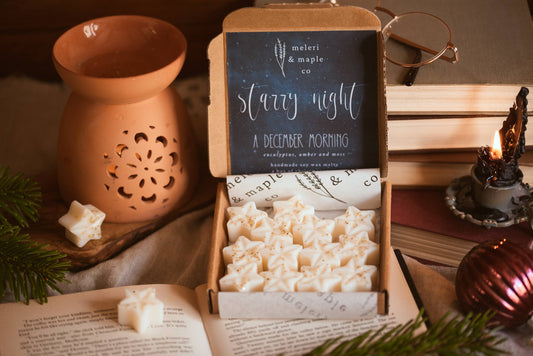 Starry Night - A Box of Christmas Star Wax Melts