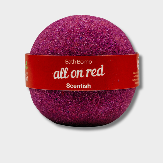 All On Red Bath Bomb