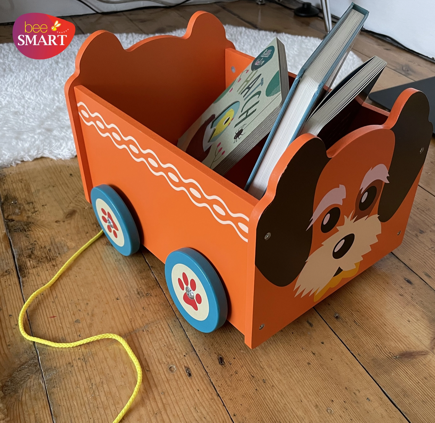 Dog Pull Along Toy Box