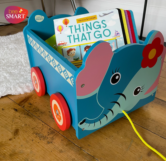 Elephant Pull Along Toy Box